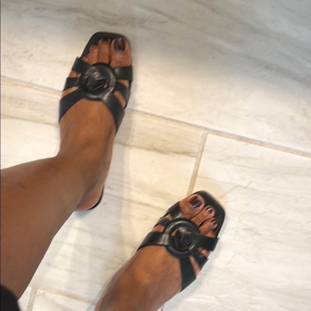 Elegant Black Women's Sandals